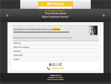 Tablet Screenshot of m.pondry.com